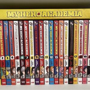 My Hero Academia Manga Set Volumes 1-18